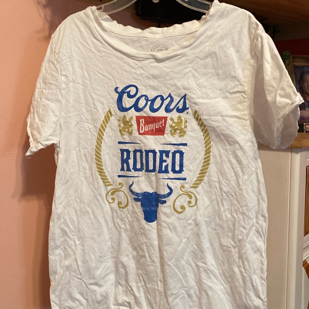 Coors banquet rodeo shirt